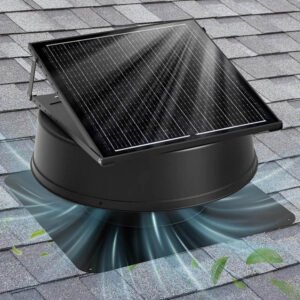 12″ Solar Attic Vent Fan-55W