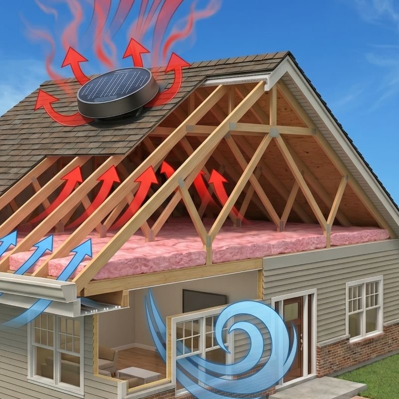 Remove Excess Attic Heat